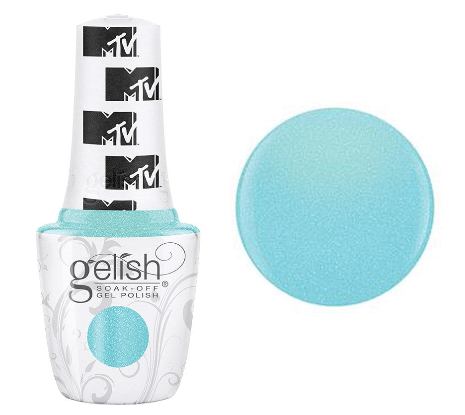 Gelish Professional Gel Polish Electric Remix - Turquoise Shimmer