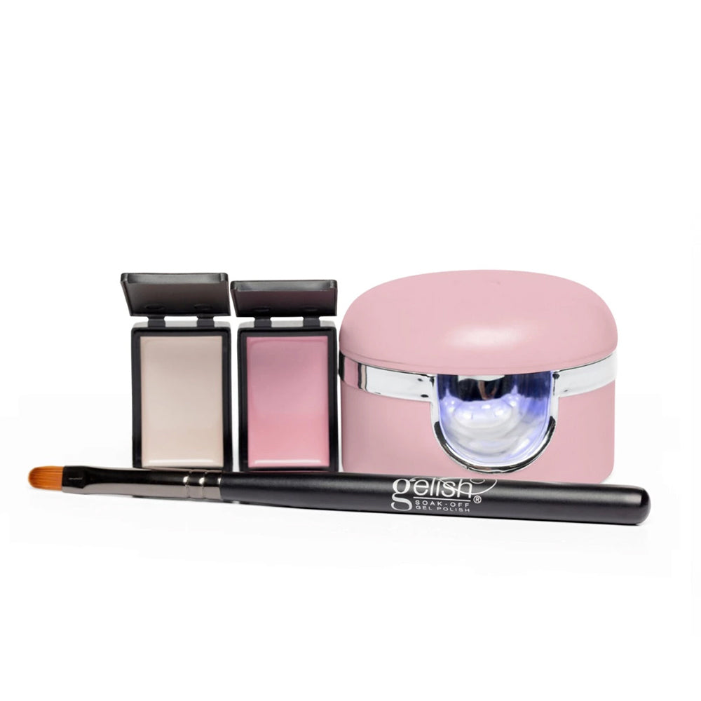 Gelish Cream Polish - Blush Starter Kit - With UV Light