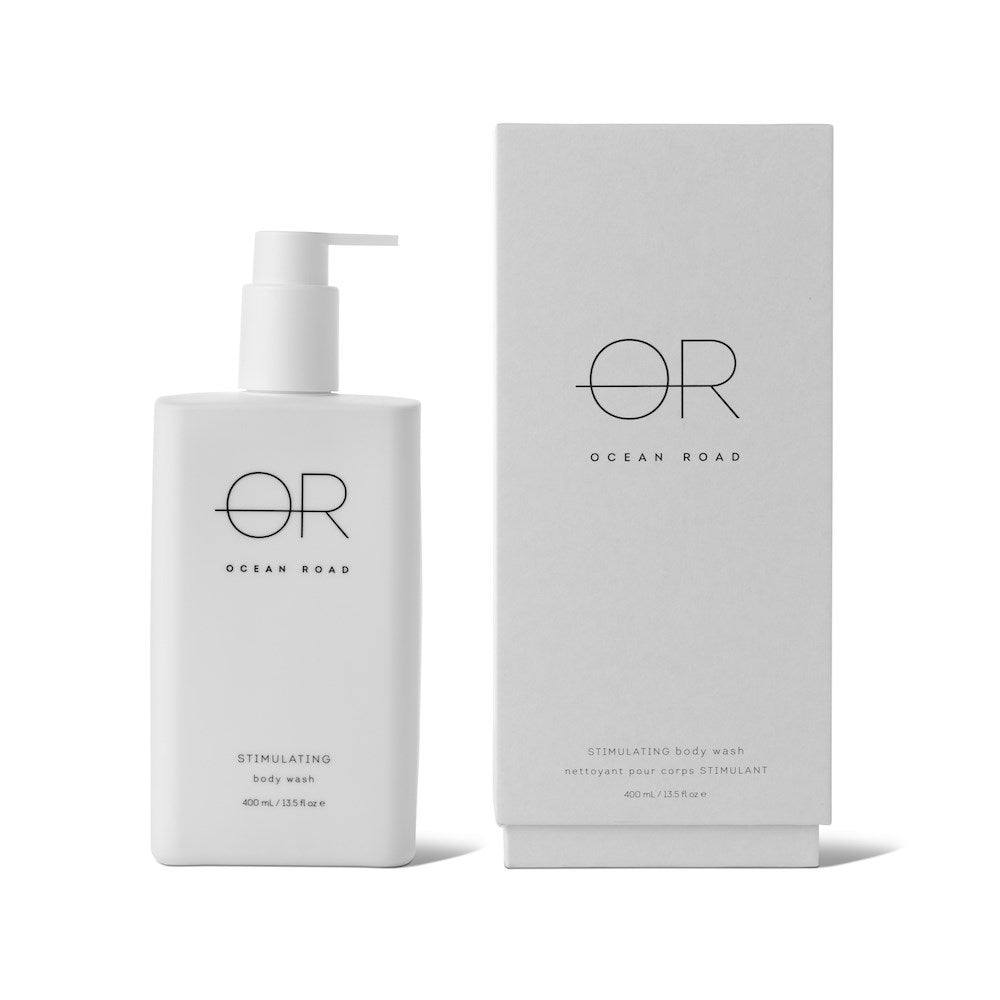 Ocean Road Stimulating Body Wash Gift Box - White