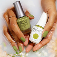 Morgan Taylor Nail Polish Leaf It All Behind - Moss Green Creme - 15ml