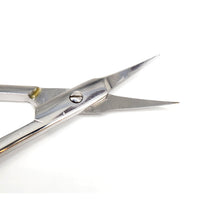 Hardenburg Precision Superfine Eyebrow or Cuticle scissors - Curved Jaw - 9cm