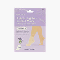 Celavi Exfoliating Foot Peeling Mask - Lavender - 3 Pack