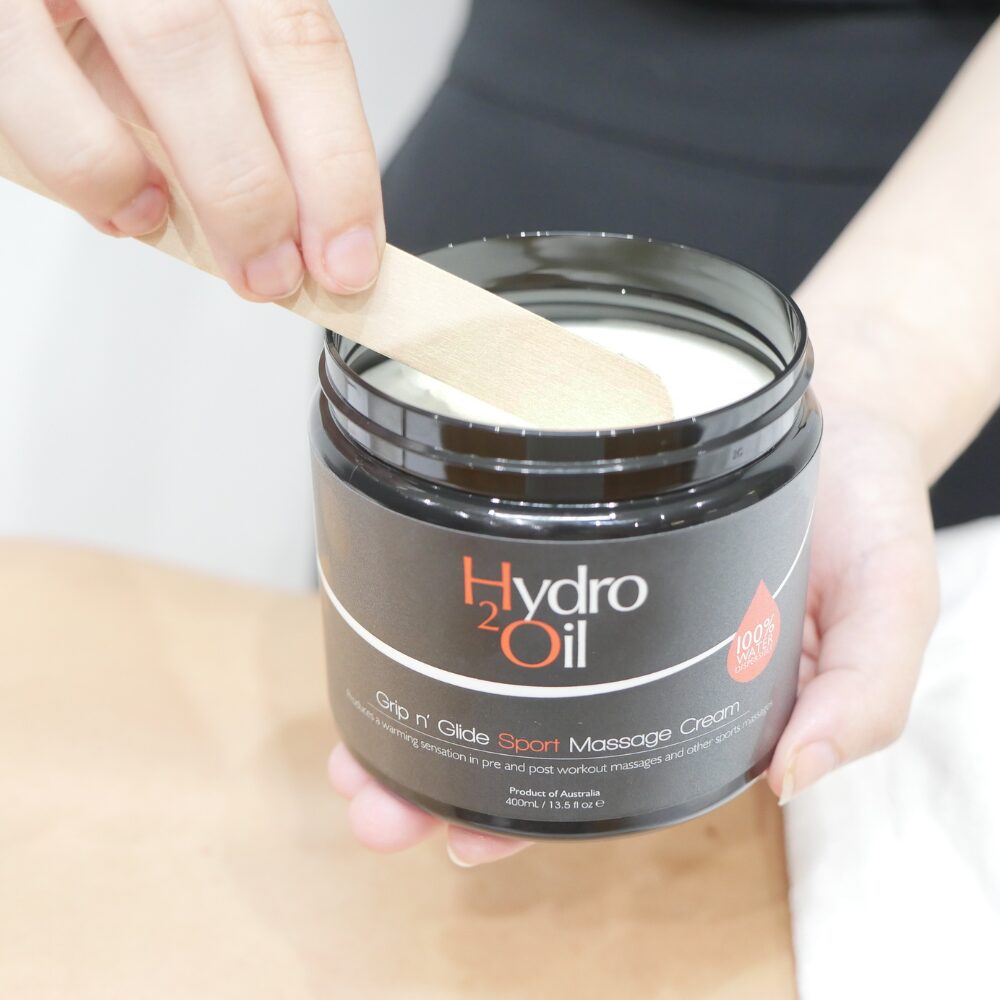 CaronLab Hydro 2 Oil Grip n Glide Massage Cream - Sport - 400ml