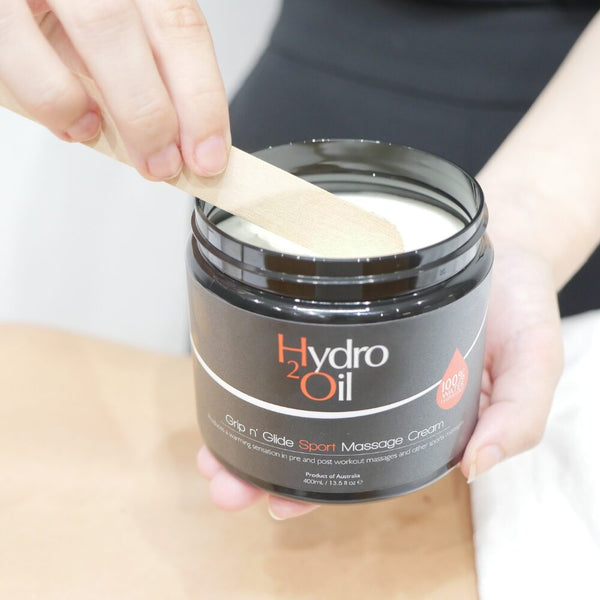 CaronLab Hydro 2 Oil Grip n Glide Massage Cream - Sport - 400ml