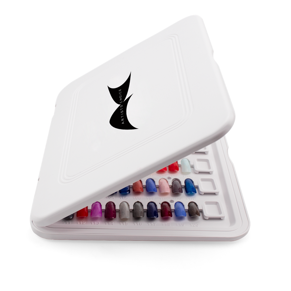 Artists Choice Nail Colour Book - 120 Tips