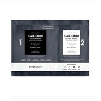 Avry Beauty Gel-Ohh! Jelly Spa 2-Step Soak & Scrub Pedi Bath - Charcoal