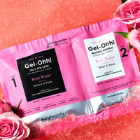 Avry Beauty Gel-Ohh! Jelly Spa 2-Step Soak & Scrub Pedi Bath - Rose Water