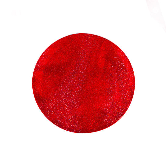 Audrey Belle Vegan Nail Polish Poppy Red Shimmer - 15ml