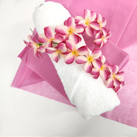 Barneys Disposable Non-Woven Flat Bed Sheet Pink - 100cm x 220cm - 10 Pieces