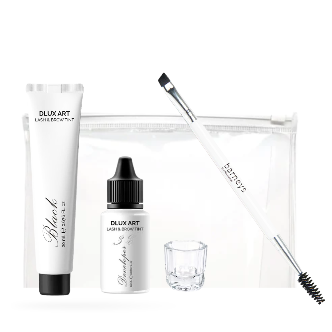 DLUX Pro Art Hybrid Lash & Brow Tint Kit