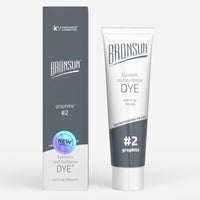 Bronsun NEW FORMULA Hybrid Lash & Brow Gel Dye - #1 Deep Black - 15ml