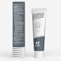Bronsun NEW FORMULA Hybrid Lash & Brow Gel Dye - #1 Deep Black - 15ml