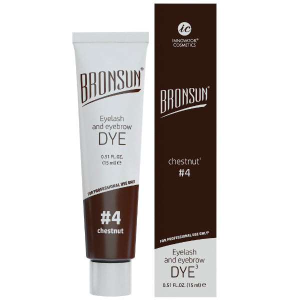 Bronsun NEW FORMULA Hybrid Lash & Brow Gel Dye - #1 Deep Black - 15ml