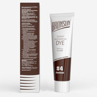 Bronsun NEW FORMULA Hybrid Lash & Brow Gel Dye - #1 Deep Black - 15ml