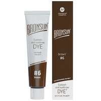 Bronsun NEW FORMULA Hybrid Lash & Brow Gel Dye - #1 Deep Black - 15ml