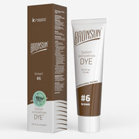 Bronsun NEW FORMULA Hybrid Lash & Brow Gel Dye - #1 Deep Black - 15ml
