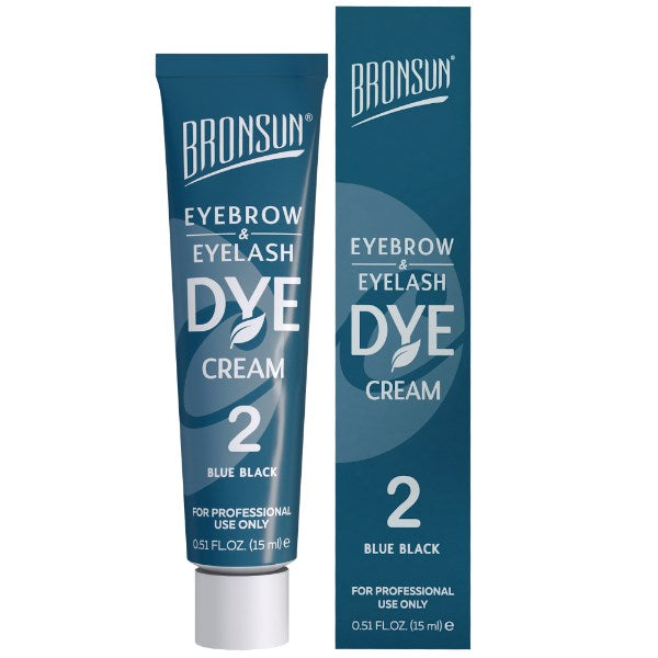 Bronsun Lash & Brow Cream Dye - Black #1 - 15ml
