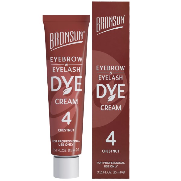Bronsun Lash & Brow Cream Dye - Black #1 - 15ml