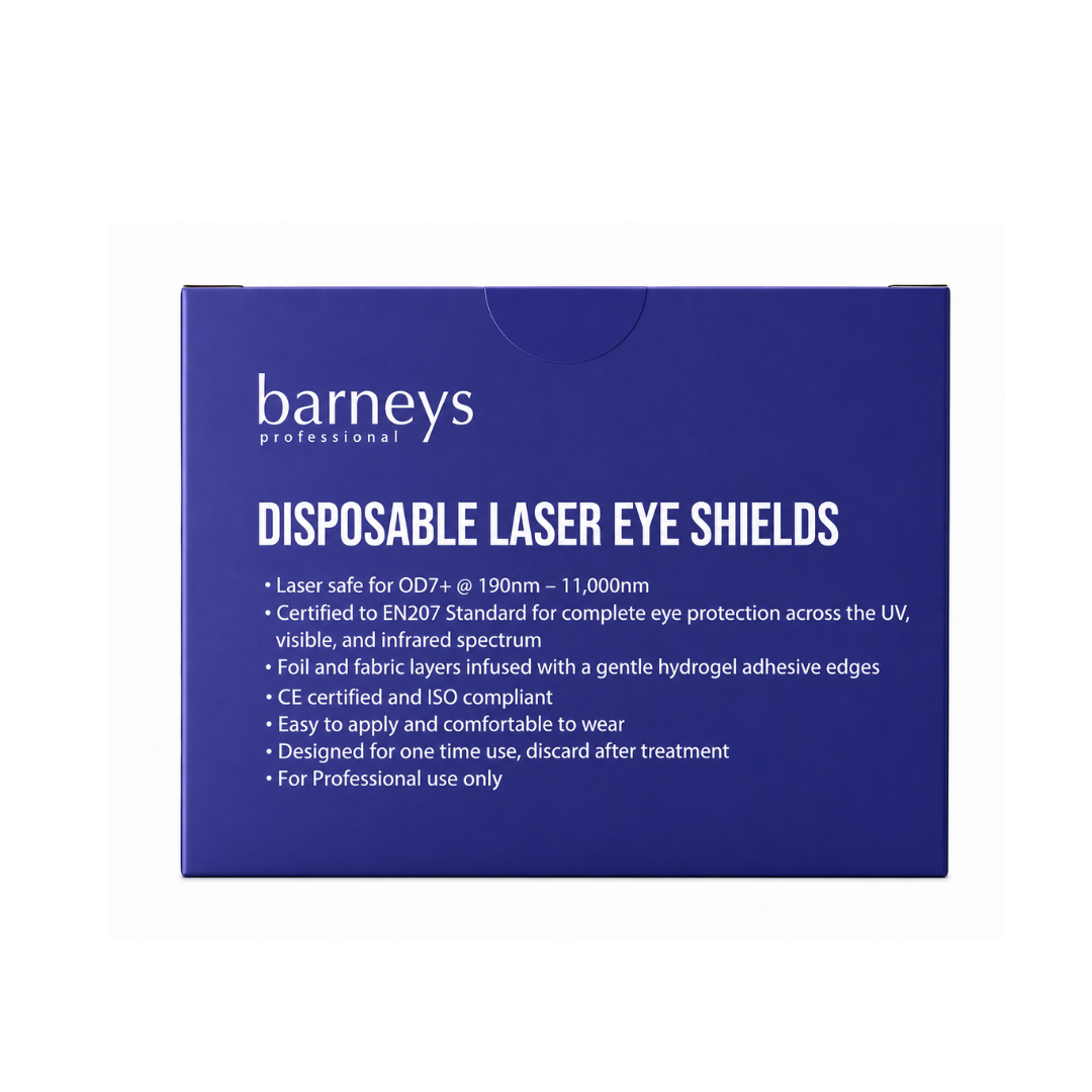 Barneys Disposable Eye Shields for Laser, IPL & LED - 50 Pairs