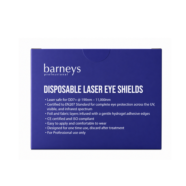 Barneys Disposable Eye Shields for Laser, IPL & LED - 50 Pairs