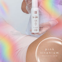Ro.ial Professional Cold Bubble Wax - Pink Titanium Rose - 150ml