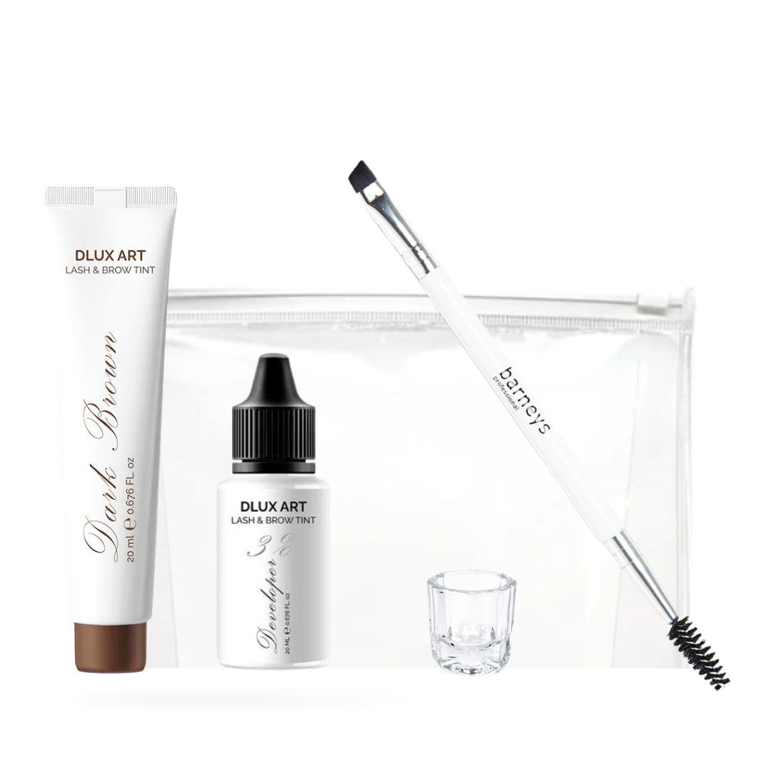 DLUX Pro Art Hybrid Lash & Brow Tint Kit