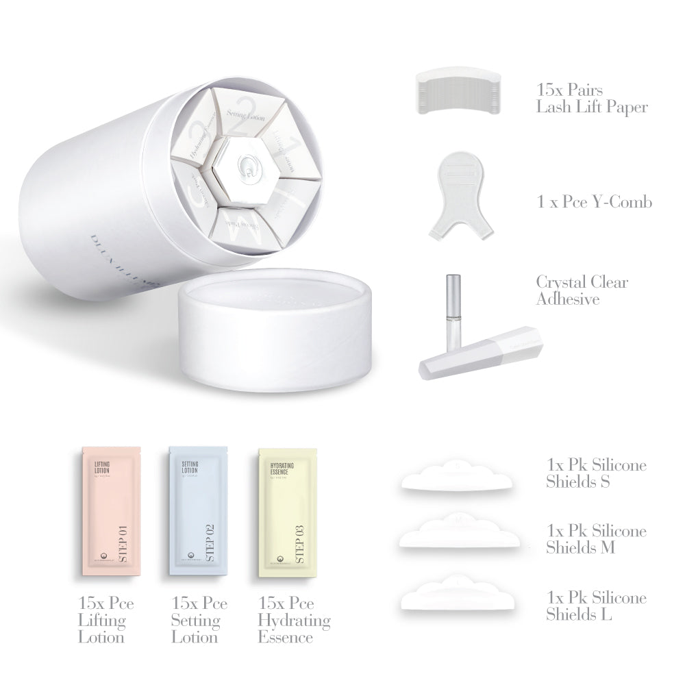 DLUX Pro Illumination Lash Lift Kit - 1ml - 15 Sachets 2