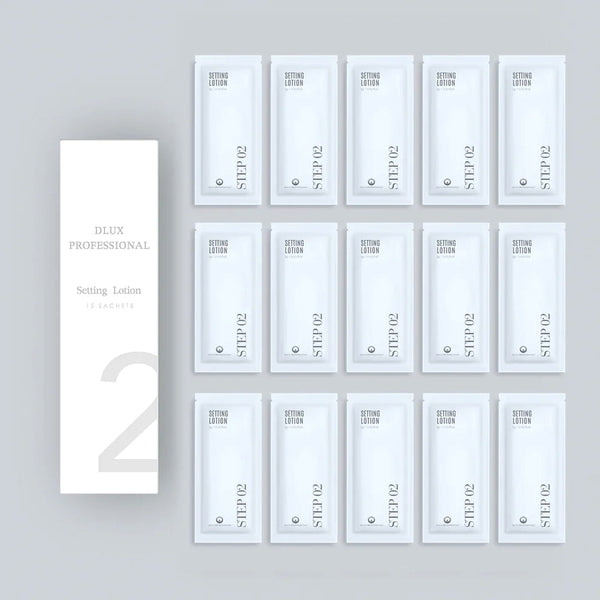 DLUX Pro Illumination Lash Lift Refill No.2 - Setting Lotion: 1ml - 15 Sachets 2