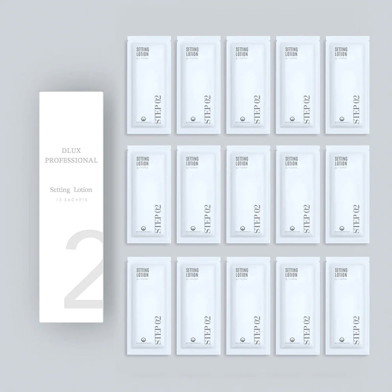DLUX Pro Illumination Lash Lift Refill Step 1, 2 & 3 - 15 x 1ml Satchets