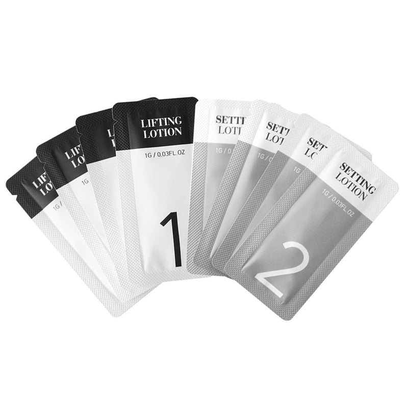 DLUX Pro Eyebrow Lamination Kit Lotion Step 1 & 2 - 15 Sachets