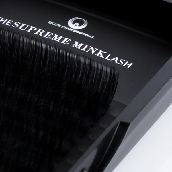 DLUX Pro Supreme Mink Eyelash B Curl, 0.15 Thickness, 18 Lines 2