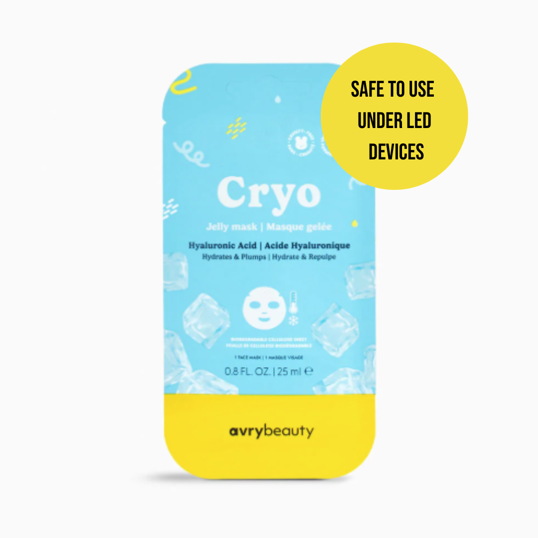 Avry Beauty Cryo Jelly Facial Mask - Hyaluronic Acid - 25ml