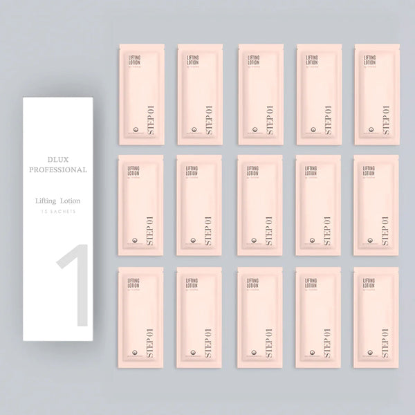 DLUX Pro Illumination Lash Lift Refill Step 1 & 2 - 15 Satchets