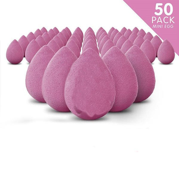 MODELROCK BASE MAKER - MEGA BULK 50 / Pack -  'ALL OVER SHAPER' (LILAC Mini Egg - Single Use Sponges)