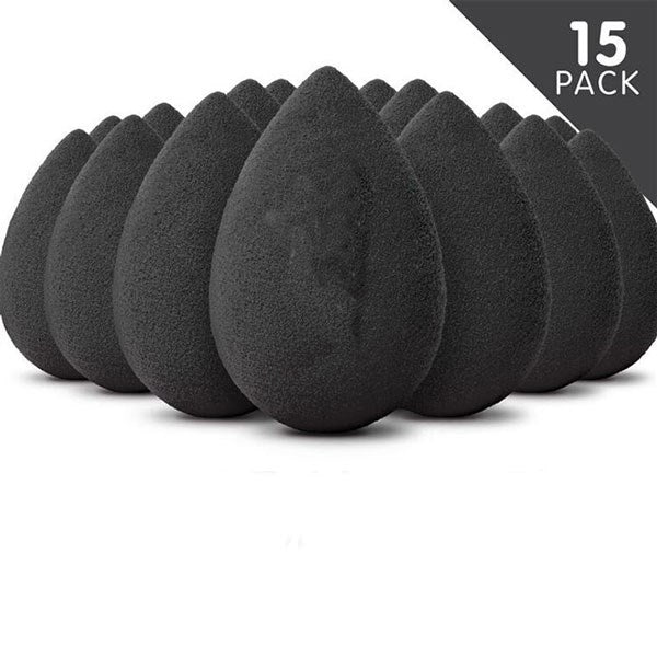 MODELROCK Base Maker Beauty Sponge - All Over Shaper - Black Egg - 15 Pack