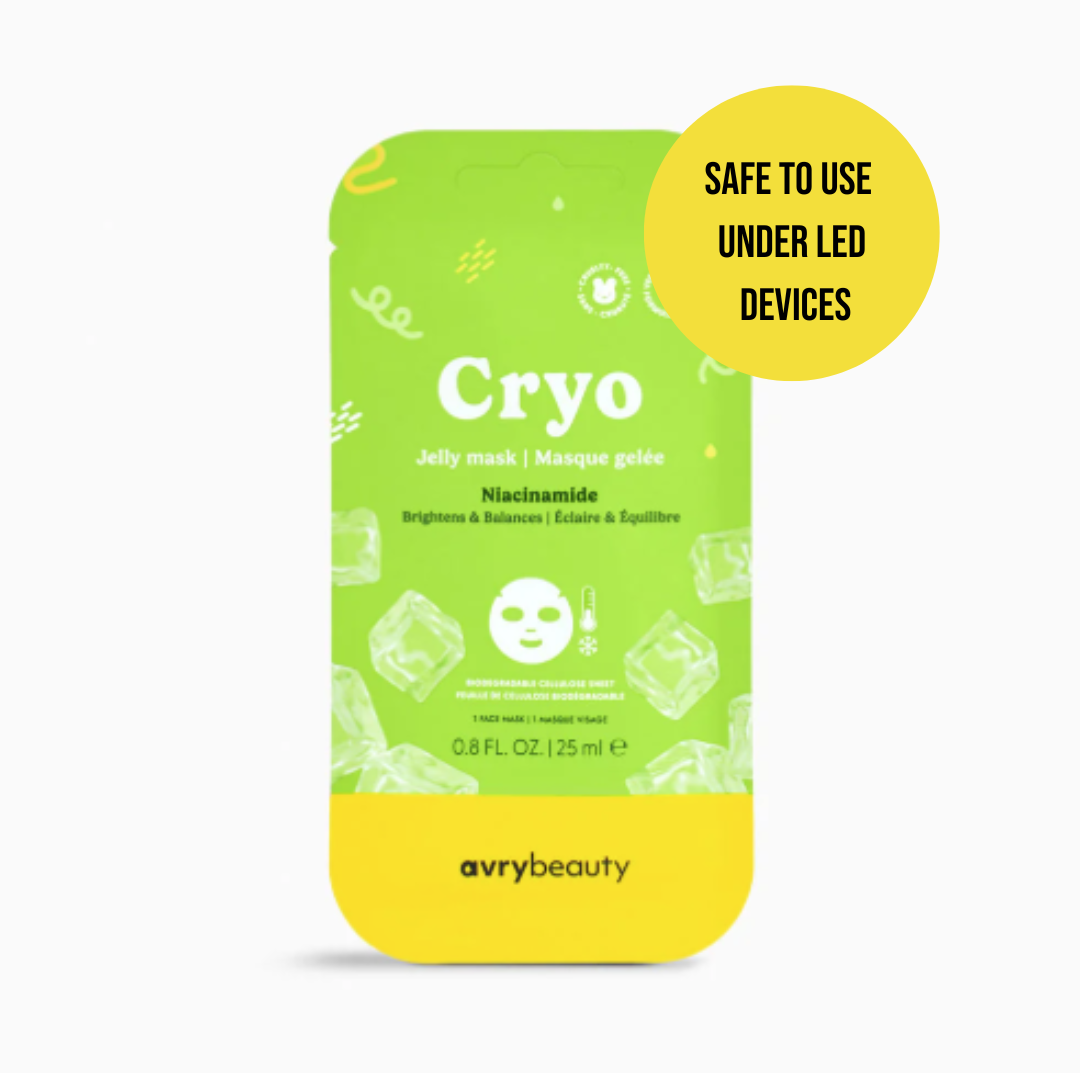 Avry Beauty Cryo Jelly Facial Mask - Niacinamide - 25ml
