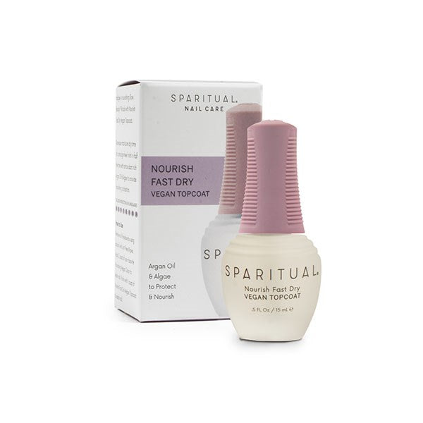 SpaRitual Nourish Fast Dry Vegan Topcoat 15ml