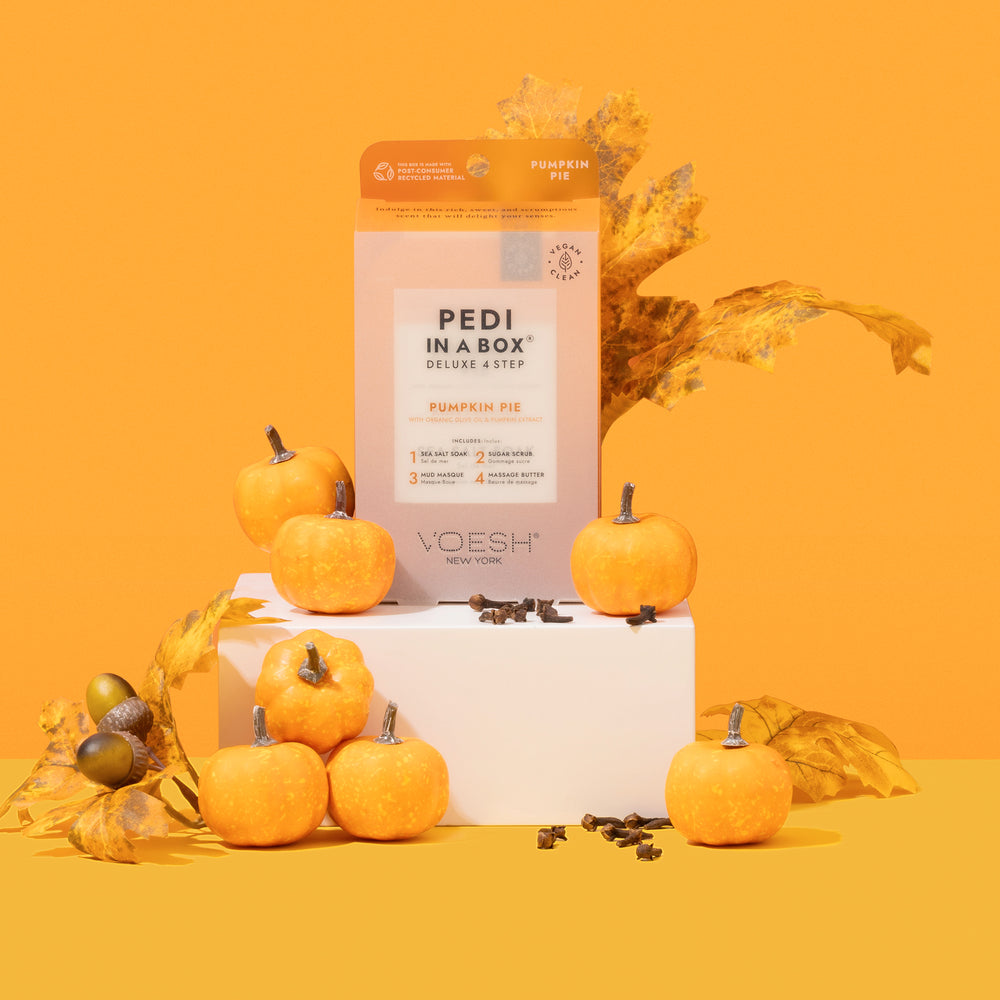 Voesh Deluxe 4 Step Pedi-in-a-Box Pumpkin Pie