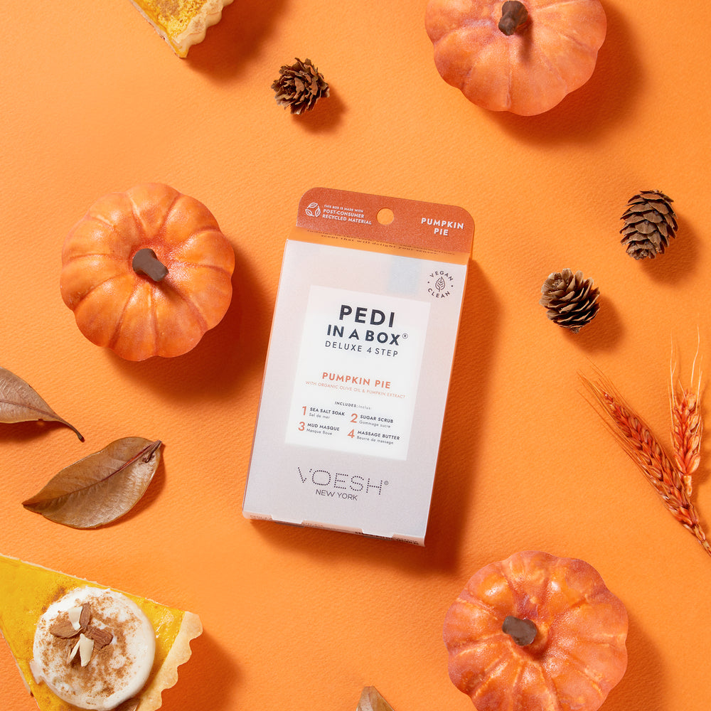 Voesh Deluxe 4 Step Pedi-in-a-Box Pumpkin Pie
