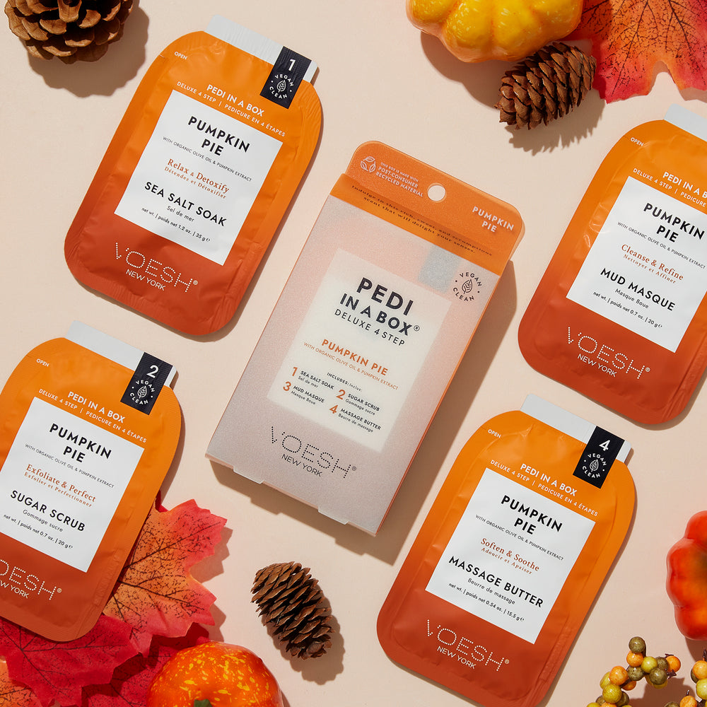 Voesh Deluxe 4 Step Pedi-in-a-Box Pumpkin Pie