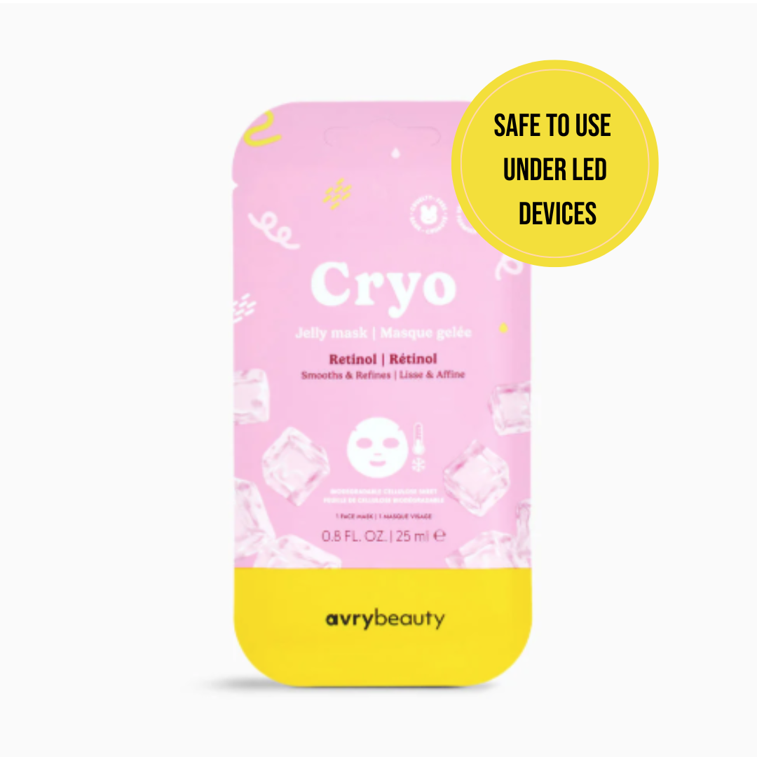 Avry Beauty Cryo Jelly Facial Mask - Retinol - 25ml