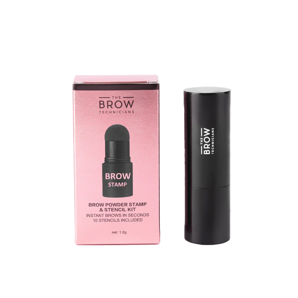 The Brow Technicians Brow Stamp & Stencil Kit - Medium Brown