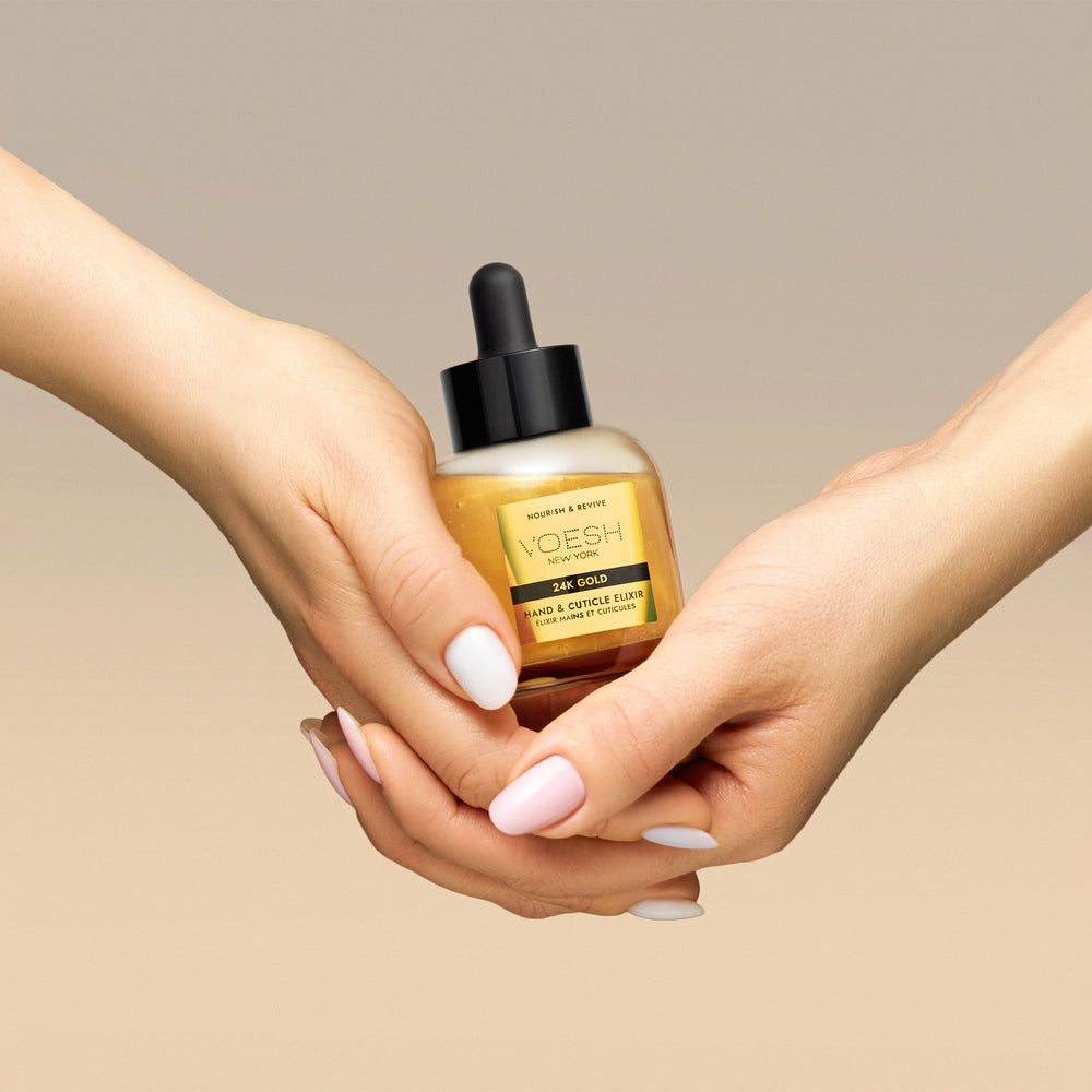 Voesh Hand & Cuticle Elixir - 24K Gold - 50ml