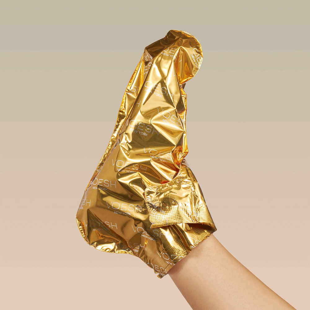 Voesh Collagen Socks with Imperial 24K Gold