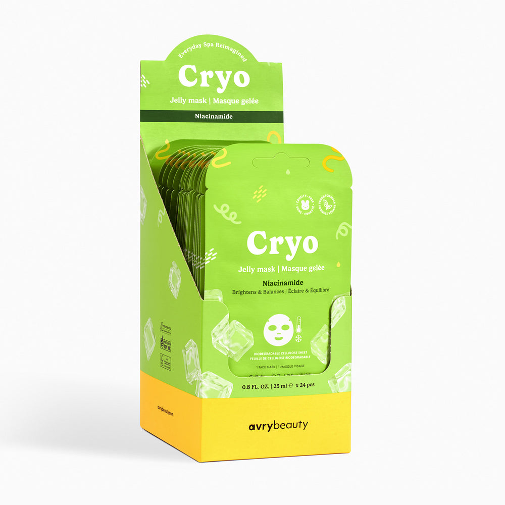 Avry Beauty Cryo Jelly Facial Mask - Niacinamide - 25ml