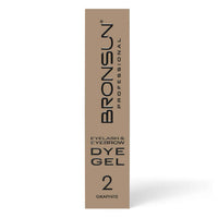 Bronsun NEW FORMULA Hybrid Lash & Brow Gel Dye - #2 Graphite - 15ml