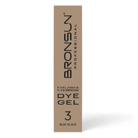 Bronsun NEW FORMULA Hybrid Lash & Brow Gel Dye - #3 Blue Black - 15ml