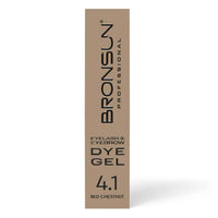 Bronsun NEW FORMULA Hybrid Lash & Brow Gel Dye - #4.1 Red Chestnut - 15ml