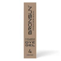 Bronsun NEW FORMULA Hybrid Lash & Brow Gel Dye - #4 Chestnut - 15ml