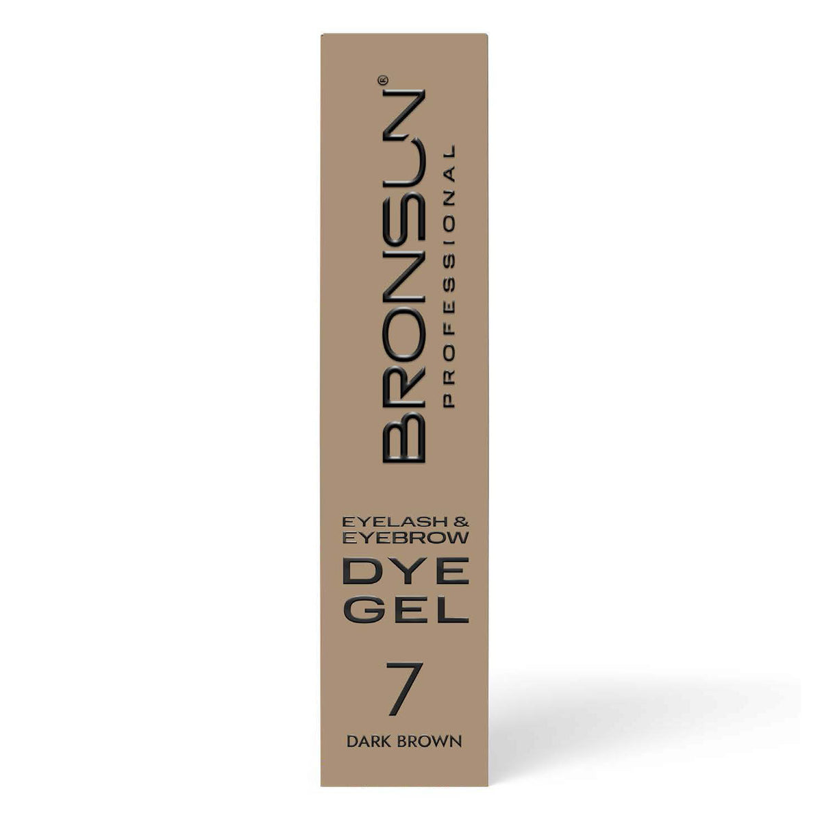 Bronsun NEW FORMULA Hybrid Lash & Brow Gel Dye - #7 Dark Brown - 15ml